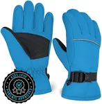 Tough Outdoors Kids Snow Gloves - Kids Winter Gloves - Kids Waterproof Insulated Gloves - Girls & Boys Winter Gloves - Kids Ski & Snowboarding Gloves - Children's Winter Gloves - Toddler Snow Gloves