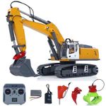 TOUCAN RC HOBBY 1:18 Kabolite 970 Electronic Lifting RC Excavator Flysky Remote Control Digger 5901 100S Engineering Vehicle Electric Ripper Hammer Hobby Model