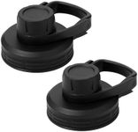 IRON °FLASK Spout Lid for Wide Mouth, Insulated Sports Water Bottles, Chug Lid, BPA Free (2 Lids)