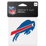 WinCraft Buffalo Bills Logo 4" x 4" Color Perfect Cut Decal