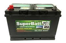 12V 110AH SuperBatt CB110 Deep Cycle Leisure Battery Caravan Motorhome - Mover, Marine Boat