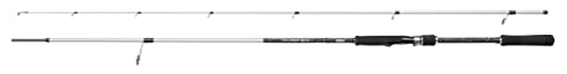 Mitchell Tanager SW Spinning Rod, Fishing Rod, Spinning Rods, Inshore Fishing, Designed and Developed in Italy, Saltwater Spin, Unisex, Silver / Black, 2.1m | 10-40g