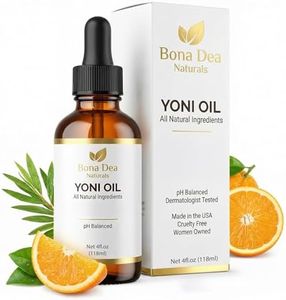 Bona Dea Naturals' Original All Natural Feminine Deodorant | Helps with Vaginal Itch, Irritation, & Odor | Intimate Yoni Oil Made w/Tea Tree, Lemongrass, & Orange Essential Oils | 4oz Dropper Bottle