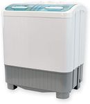 Leisurewize New DeluxeTwin Tub Washing Machine, 3.5kg – With 4.5kg Spin Dryer, Low Wattage, Whirlpool Operation for Camping, Travel Trailer, Caravan/Motorhome