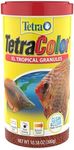 TetraColor XL Tropical Granules with Natural Color Enhancer, 10.58 Oz