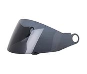 Vega Crux Helmet Smoke Visor (Crux, Crux Dx, one size) | Grey