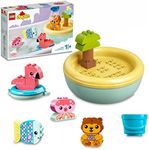 LEGO® DUPLO® My First Bath Time Fun: Floating Animal Island 10966 Building Toy for Preschool Kids Aged 18