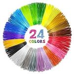 24 Colors 3D Pen Filament. Includes