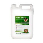 WEE FREE 5 Ltr Artificial Grass Cleaner and Pet Odour Eliminator for Dog Urine - Neutraliser and Deodoriser for Dog Wee on Astro Turf and Fake Lawns. Safe for Dogs and Animals.