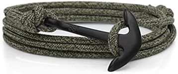 Forest Green & Black Anchor Rope Br