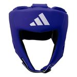 Adidas IBA Style Boxing Headguard for Training, Black, Red,Blue