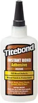 Titebond Instant Bond Medium Adhesive, 5-Second Bond, Home Repair, Woodworking, Crafts, Hairline Cracks, Filling Wood Knots, 4 oz. 6212