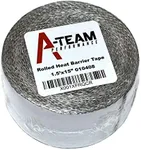 A-Team Performance - Heat Shield Tape - with PSA Ultra-Lightweight Self-Adhesive Heat Resistant Heat Reflective Thermal Tape 1.5" x 15' - Roll Adhesive Backed Heat Barrier