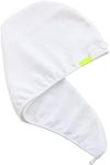 Aquis Lisse Hair Turban (White)