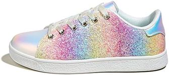 LUCKY STEP Glitter Sneakers Lace up