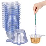 metagio 200 Pcs Urine Cups, Disposable Plastic Urine Collection Cups Specimen Cups for Pregnancy Ovulation Test?40 ML?