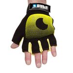 BYTE HOCKEY ADULTS LEFT HAND HOCKEY GLOVE FLUO YELLOW (MEDIUM)