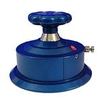 Micron Fabric Sampler Cutter, High Precision 100 Sqcm Round Cloth Sample Disk Cutter, Fabric Weight Cutter,Textile Fabric GSM Sampling for Cloth Device Weight Instrument Sampler Paper Cutting (Blue)