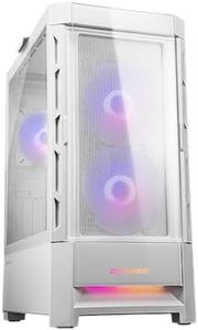 Cougar ATX DUOFACE RGB Tempered Glass Case White CGR-5ZD1W-RGB