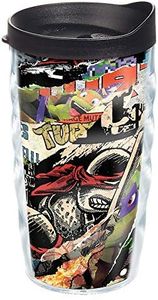 Tervis Nickelodeon Teenage Mutant Ninja Turtles Made in USA Double Walled Insulated Tumbler Travel Cup Keeps Drinks Cold & Hot, 10oz Wavy, Classic