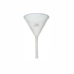 Bello Polypropylene Plastic Long Stem Funnels 100ml, Pack of 1 Travel Clear Funnels for Bottle Filing Essential Oil, Perfume, Lab Bottles, Science Laboratory Chemicals, Spices, Arts