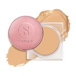 SUGAR Cosmetics Mettle Cream To Powder Foundation | For All Skin,Full Coverage & Matte | 12gm - 32 Cortado (Medium, Golden Undertone)