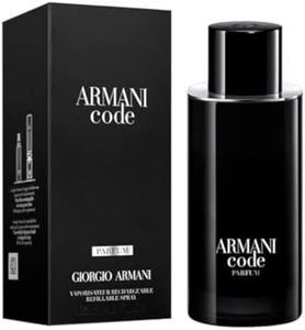 Armani Beauty – Code – Parfum – Cologne for Men – Fresh & Aromatic Men’s Fragrance – Bergamot, Clary Sage, Tonka Bean Notes - 4.2 Fl Oz