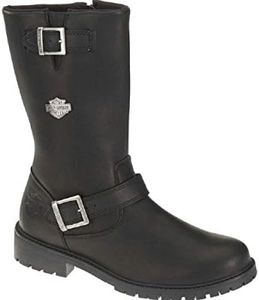 HARLEY-DAVIDSON Randy Homme Bottes Noir EU45, Cuir,