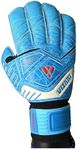 Vizari Replica F.P. Goalkeeper Gloves with Finger Protection and Superior Grip | Enhanced Control, Secure Wrist Support, All-Weather Use