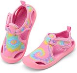 STQ Toddler Water Shoes Cute Aqua Swim Beach Shoes Quick Dry Outdoor Summer Sandals for Girls 9 M US Toddler