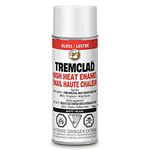 Tremclad High Heat Enamel in Gloss White, 340g