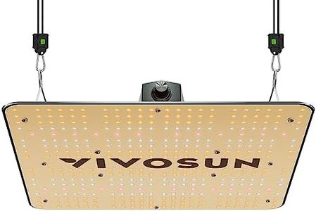 VIVOSUN VS1500 LED Grow Light with Samsung LM301 Diodes & Daisy Chain Driver Dimmable Lights Sunlike Full Spectrum for Indoor Plants Seedling Veg and Bloom Plant Grow Lamps for 3x3 Grow Tent