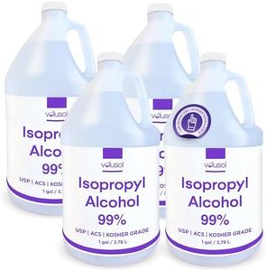 Volu-Sol 99% Isopropyl Alcohol – USP Concentrated Rubbing Alcohol 99 Percent for Cleaning, Medical, Electronics & Lab Use
