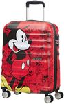 American Tourister Wavebreaker Disney - Spinner, Red (Mickey Comics Red), S(55 cm - 36 L), Spinner S (55 cm - 36 L)