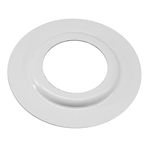 Pack of 2 - White Metal Shade Reducing Ring