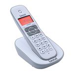 Beetel X73N 2.4Ghz Cordless Landline Phone with Caller ID Display, 2-Way Speaker Phone with Volume Controls, Auto Answer, Alarm Function, Stylish Design (Grey/White)(X73N)