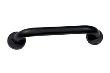 Proniks Stainless Steel Grab Bar for Bathroom & Bathtub Wall Mounted Safety Hand Support Rail Bathroom Accessory, Balance Handle - Size (10" Inch) Matt Black