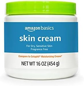 Amazon Basics Ultra Moisturizing Skin Cream for Dry & Sensitive Skin, Dermatologist Tested, Fragrance Free, 16 Ounce, 1 Pound (Pack of 1) (Previously Solimo)