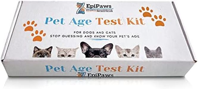 EpiPaws Pet Age Test, Age Test for Dogs and Cats, Epigenetic Biomarker Test, at Home, Safe, Easy and Affordable, Includes Wellness Insight for Your Pet’s Life Stage, Great for Rescued Pets
