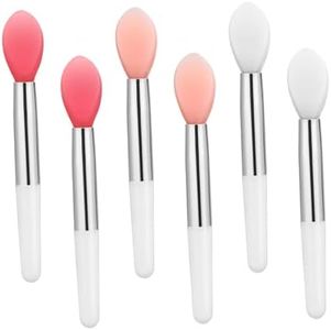 6pcs Silicone Lip Small Makeup Applicator for Lip Mask Oil