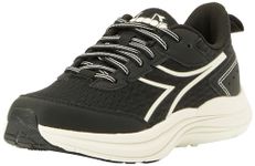 Diadora Women's Snipe W Gymnastics Shoe, Black Whisper White, 5 UK