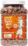 Purina Friskies Cat Treats, Party Mix Original Crunch - 20 oz. Canister