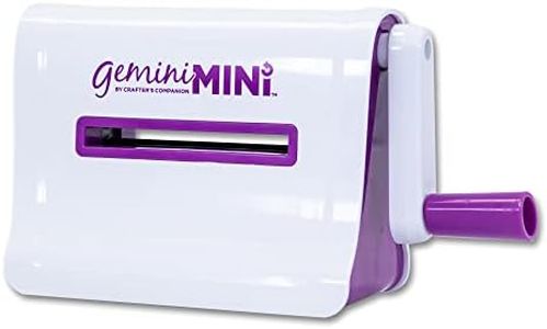 Crafter's Companion - Gemini - Mini Manual Die Cutting and Embossing Machine, White