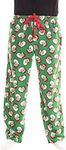 #followme Microfleece Men’s Pajama Pants, Santa the Man, X-Large