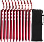 Gibot 10 Pack Camping Tent Stakes N