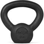 Yes4All Solid Cast Iron Kettlebell Weights Set – Great for Full Body Workout and Strength Training – Kettlebell 5 lbs (Black)