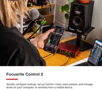 Focusrite Scarlett 18i16 USB Audio Interface – 18-In/16-Out, Studio Quality