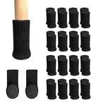 32PCS Chair Socks High Elastic Non Slip Knitted Socks Covers Set, Fit Diameter from 1" to 2"