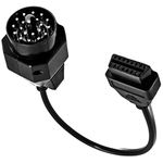 Goliton OBD OBD2 16 Pin Connector Diagnostic Adapter for BMW 20 Pin