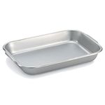 Vollrath 3.5-Quart Bake Roast Pan, 14-7/8 x 10-1/4 x 2-inch, Stainless Steel, NSF